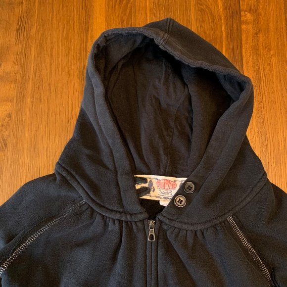 GUMBOOTS Australia Girls Black Hoodie Jacket 4-5 4T Cotton Toddler Girl Sweater - Picture 3 of 6